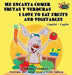 Me Encanta Comer Frutas y Verduras - I Love to Eat Fruits and Vegetables: Spanish English Bilingual Edition by Shelley Admont, Kidkiddos Books