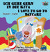 Ich gehe gern in die Kita I Love to Go to Daycare: German English Bilingual Edition by Shelley Admont, Kidkiddos Books