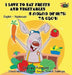 I Love to Eat Fruits and Vegetables: English Ukrainian Bilingual Edition by Shelley Admont, Kidkiddos Books
