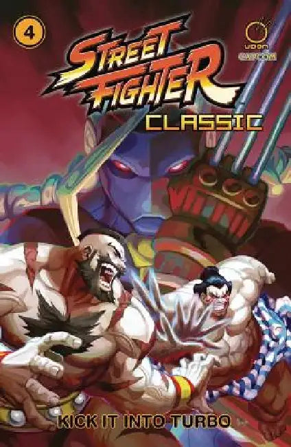 Street Fighter Classic Paperback Volume 4: Kick it into Turbo by Ken Siu-Chong