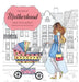 The Gift of Motherhood: Adult Coloring book for new moms & expecting parents ... Helps with stress relief & relaxation through art therapy ... Unique by Farah Hattab