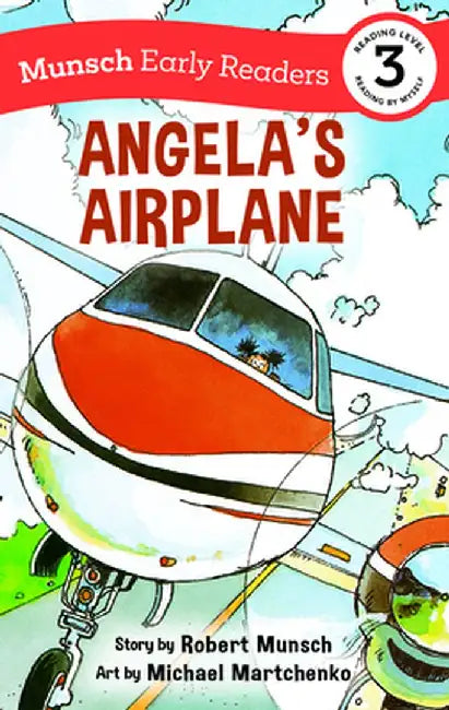 Angela's Airplane Early Reader by Robert Munsch