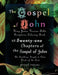 The Gospel of John: King James Version Bible Scriptures Coloring Book: All Twenty-One Chapters of the Gospel of John: The Soothing, Simple by Pincini Esther