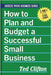 How to Plan and Budget a Successful Small Business by Clifton, Ted