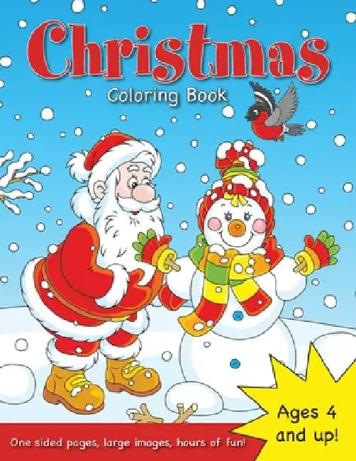 Christmas Coloring Book for Kids Ages 4-8! by Engage Books