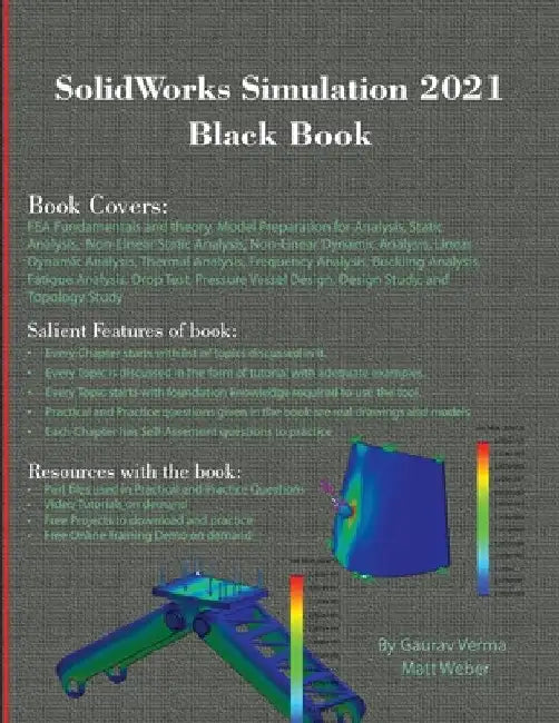 SolidWorks Simulation 2021 Black Book by Gaurav Verma