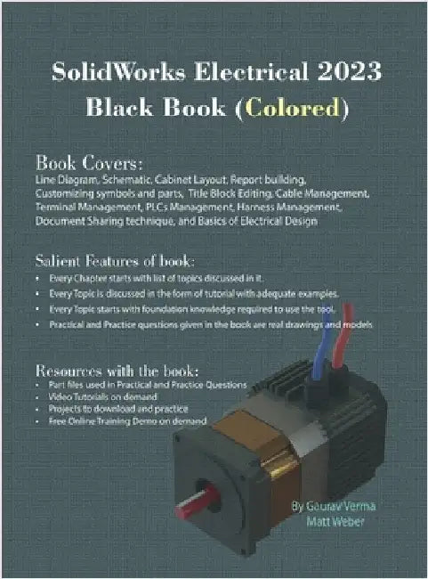 SolidWorks Electrical 2023 Black Book by Verma, Gaurav