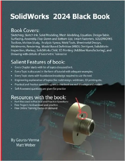 SolidWorks 2024 Black Book by Verma, Gaurav