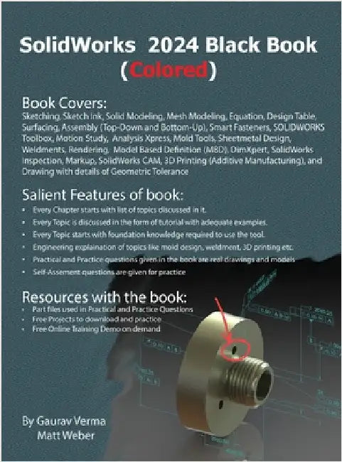 SolidWorks 2024 Black Book: (Colored) by Verma, Gaurav