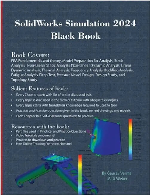 SolidWorks Simulation 2024 Black Book by Verma, Gaurav