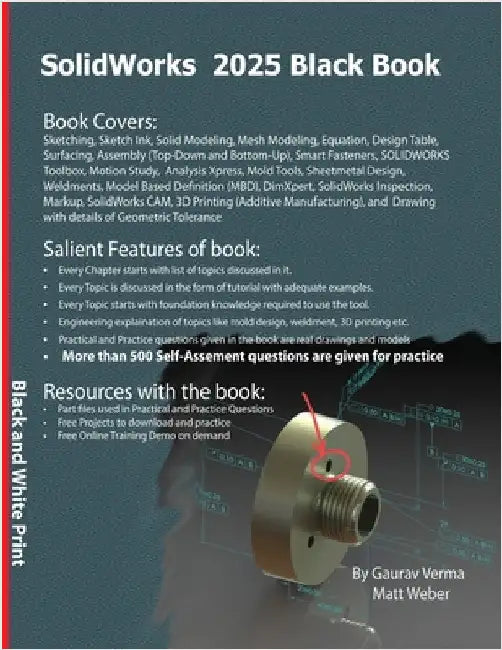 SolidWorks 2025 Black Book by Verma, Gaurav