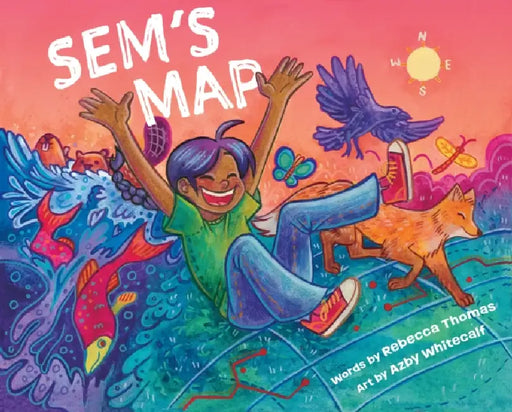 Sem's Map (Pb) by Rebecca Thomas, Azby Whitecalf