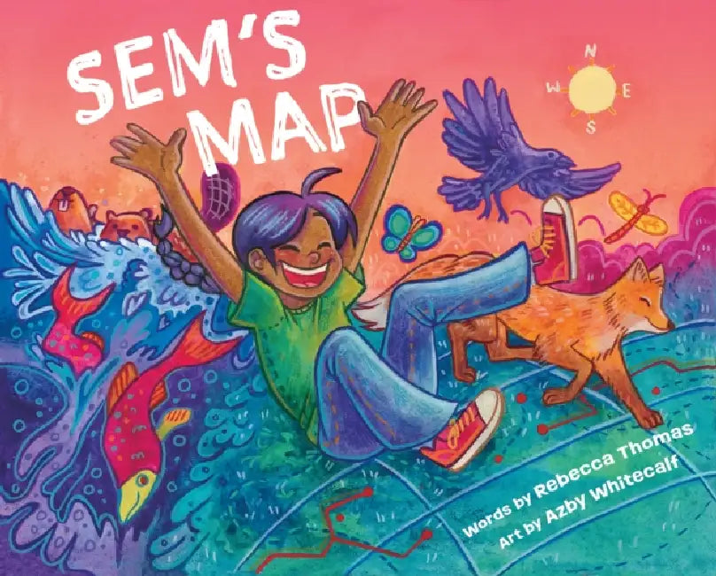 Sem's Map (Pb) by Rebecca Thomas, Azby Whitecalf