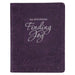 Finding Joy - 366 Devotions, Purple Floral Faux Leather Devotional for Women by Christianart Gifts