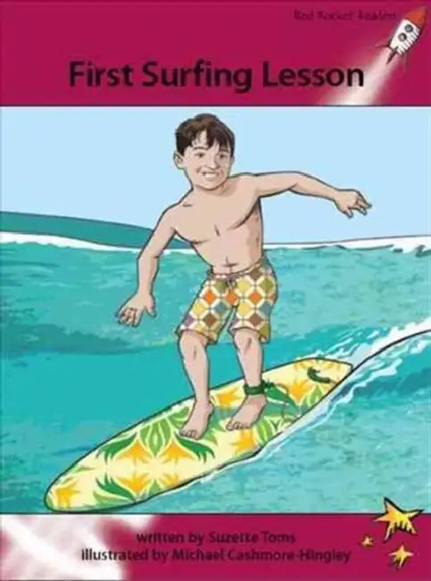 First Surfing Lesson by Suzette Toms, Michael Cashmore-Hingley