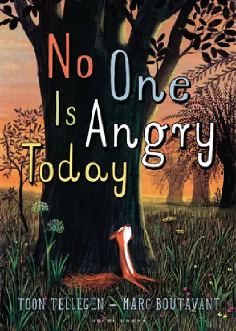 No One Is Angry Today by Toon Tellegen