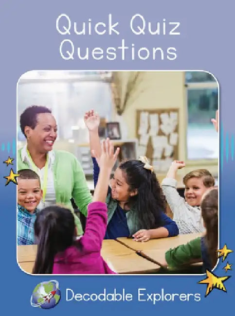 Quick Quiz Questions: Skills Set 5 by Rachel Walker