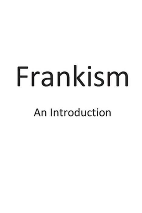 Frankism: An Introduction by R. D. S