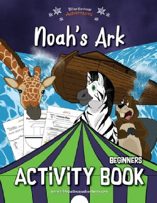 Noah's Ark Activity Book by Bible Pathway Adventures