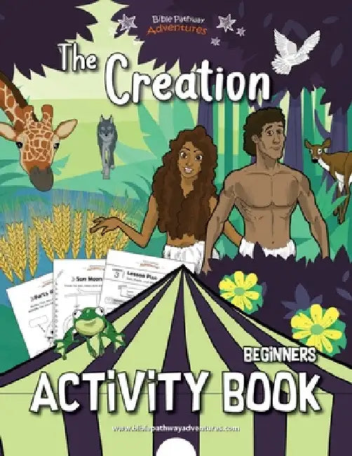 The Creation Activity Book by Bible Pathway Adventures