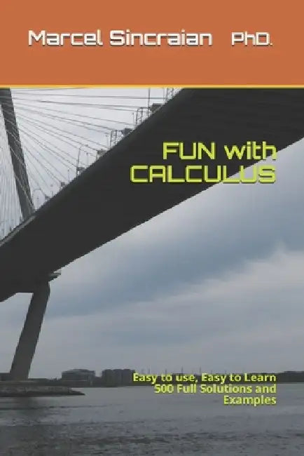FUN with CALCULUS: Easy to use, Easy to Learn 500 Full Solutions and Examples by Marcel Sincraian