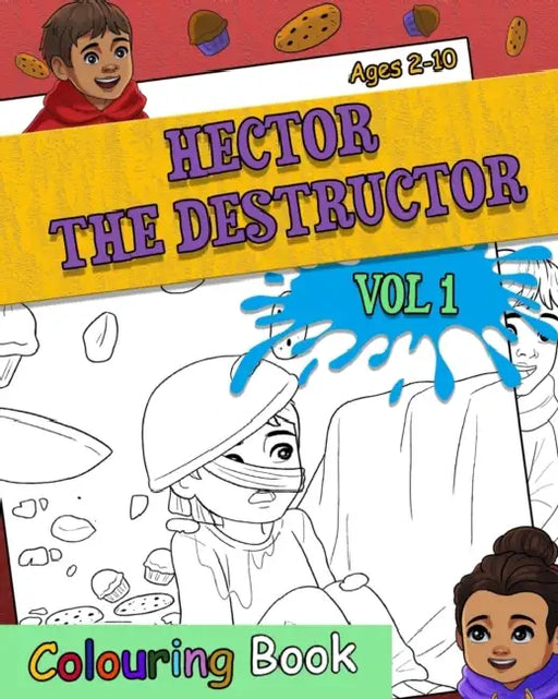 Hector The Destructor  Coloring Book Vol 1