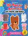 Cut, Paste, and Build 3D Paper Animals by Altieri, Milo A.