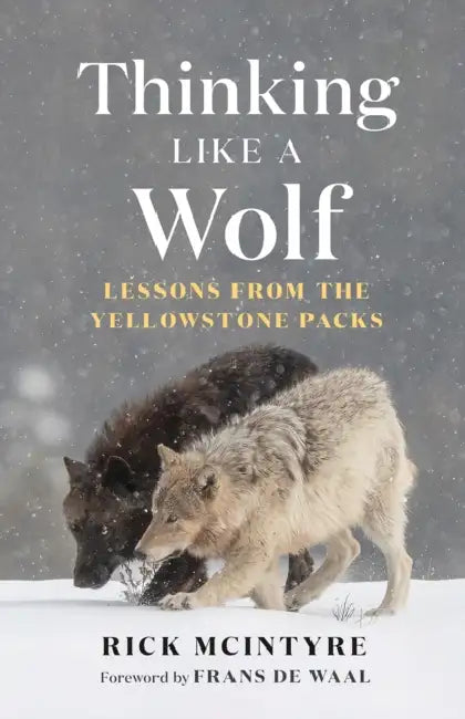 Thinking Like a Wolf: Lessons from the Yellowstone Packs by Rick McIntyre, Frans de Waal