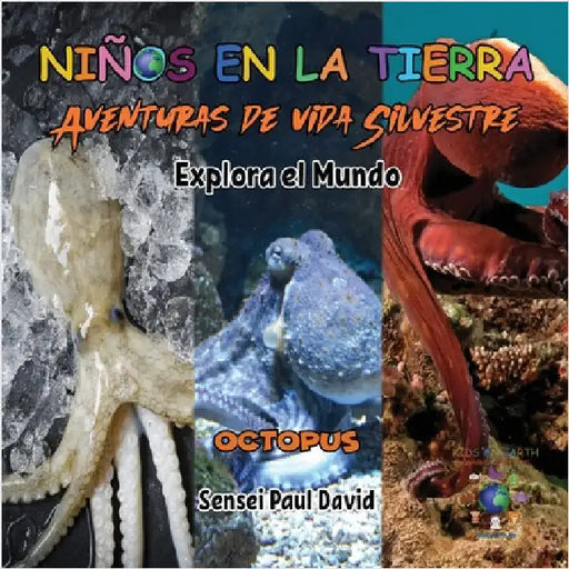 Niños en la Tierra Aventuras de vida Silvestre - Explora el Mundo Octopus - Maldives by David, Sensei Paul