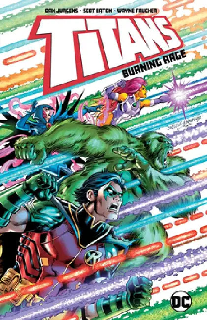 Titans: Burning Rage by Dan Jurgens
