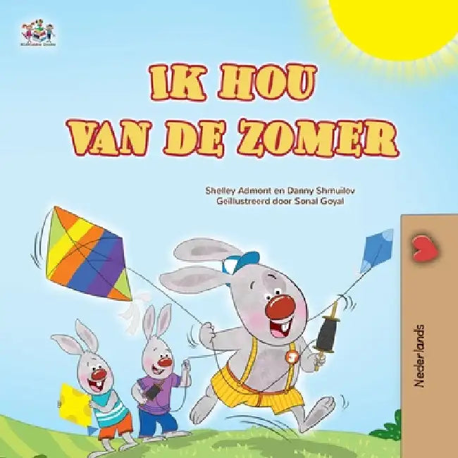 I Love Summer (Dutch Children's Book) by Admont, Shelley