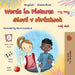 Words in Pictures - My Day (English Slovak Bilingual Children's Book) by Books, Kidkiddos