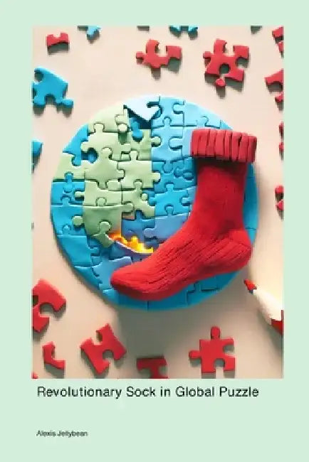 Revolutionary Sock in Global Puzzle by Alexis Jellybean