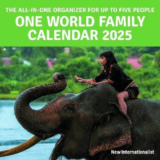 One World Family Calendar 2025 by New Internationalist