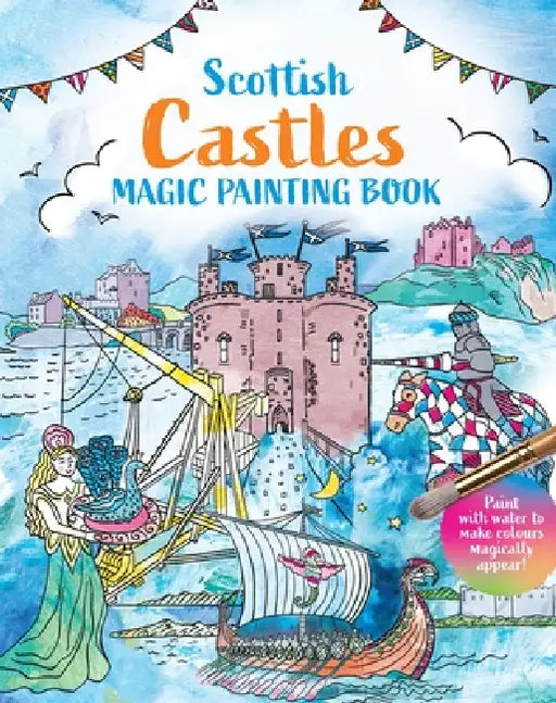 Scottish Castles: Magic Painting Book by Bc Books