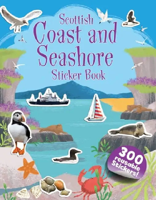 Scottish Coast and Seashore Sticker Book by Bc Books
