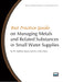 Best Practice Guide on the Management of Metals in Small Water Supplies by Matthew Bower, Colin Hayes