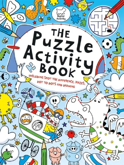 The Puzzle Activity Book by Buster Books