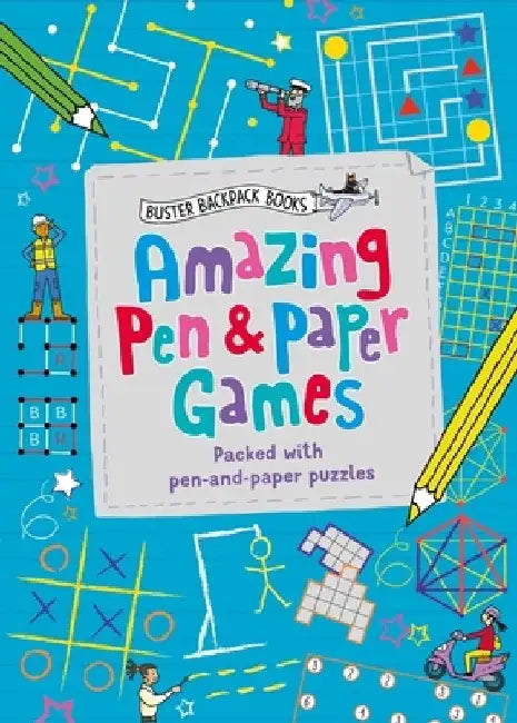 Amazing Pen & Paper Games: Packed with Pen-And-Paper Puzzles by Gareth Moore