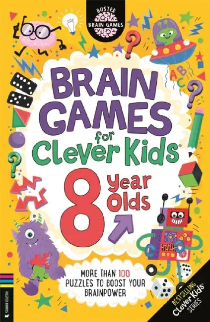 Brain Games for Clever Kids® 8 Year Olds by Gareth Moore