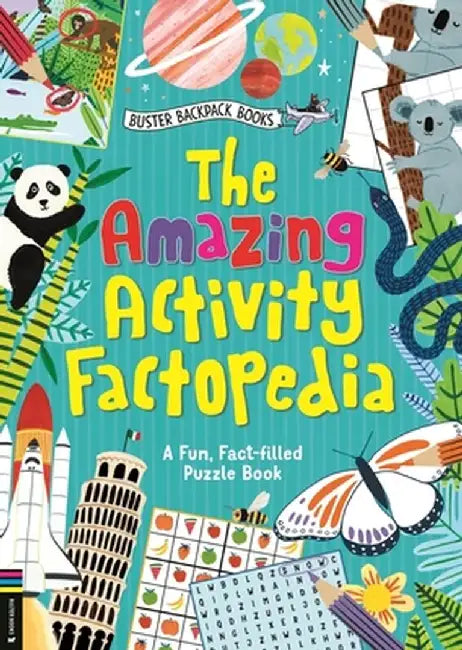 The Amazing Activity Factopedia: A Fun, Fact-Filled Puzzle Book by Amber Davenport