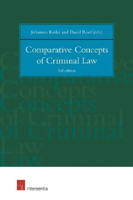 Comparative Concepts of Criminal Law by Johannes Keiler