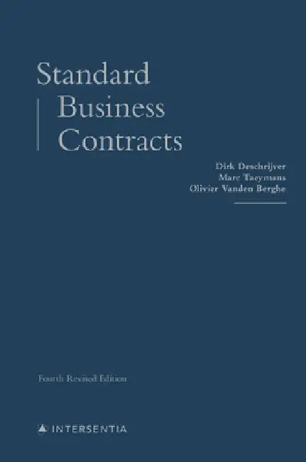 Standard Business Contracts by Dirk Deschrijve Deschrijve