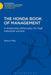 The Honda Book of Management: A Leadership Philosophy for High Industrial Success by Setsuo Mito