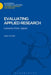 Evaluating Applied Research: Lessons from Japan by Dale T. Irvin