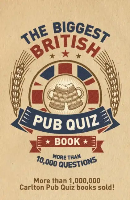 The Biggest British Pub Quiz Book: More Than 10,000 Questions by Roy Preston