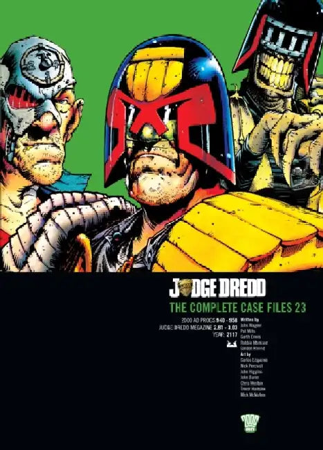 Judge Dredd: The Complete Case Files 23 by John Wagner