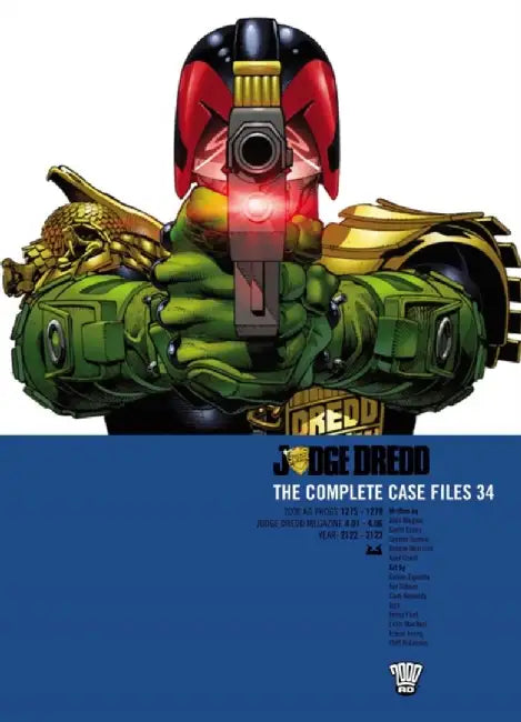 Judge Dredd: The Complete Case Files 34 by Ennis Wagner