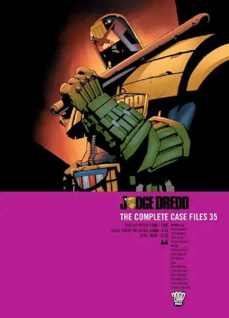 Judge Dredd: The Complete Case Files 35 by John Wagner