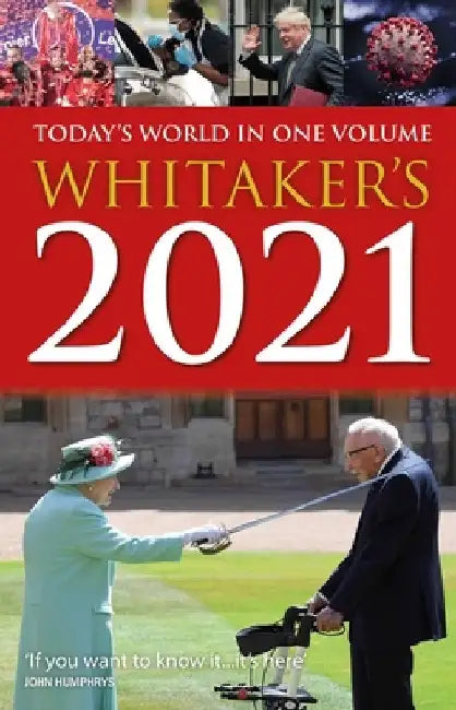 Whitakers 2021: The World in One Volume by Michael Rowley